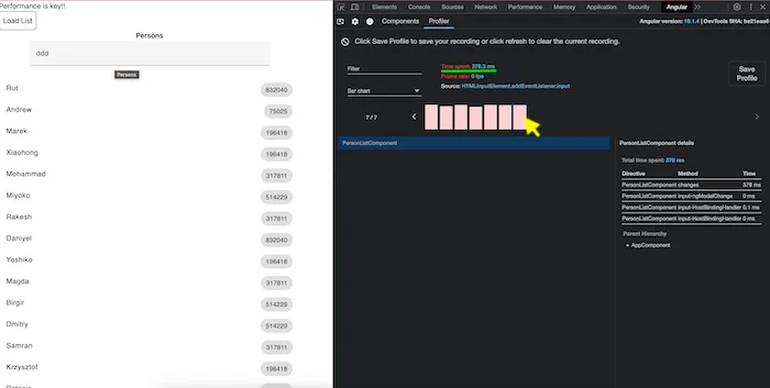 Profiler Record profiler record